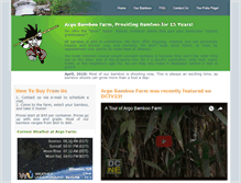 Tablet Screenshot of georgiabamboo.com